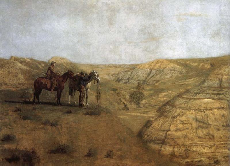 Thomas Eakins Rancher at the desolate field china oil painting image